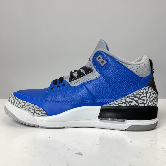 Air Jordan 3 Retro (2020) Varsity Blue/Cement Mens Shoes Size 11 CT8532 400 main image 4
